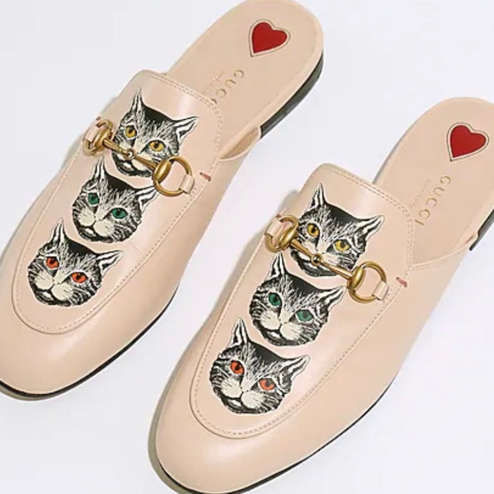 Gucci mystic cat princetown